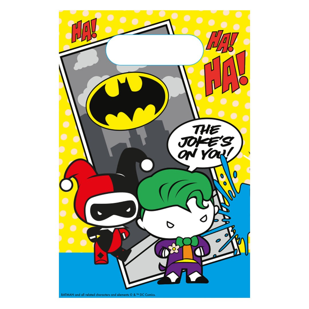 Batman Vs Joker Paper Loot Bags