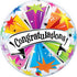 Congratulations Banner Blast 22'' Bubble Balloon