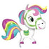 Colourful Playful Horse/Pony  Super Shape Balloon