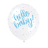 Hello Baby' Latex Balloons in Blue - 5 Pack