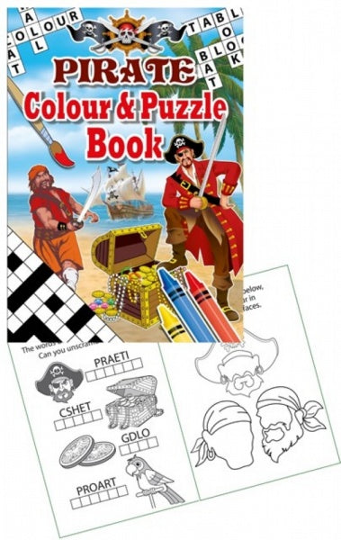 Pirate Colour / Puzzle Book
