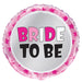 Pink Stars Bride to Be Round Foil Balloon 18''