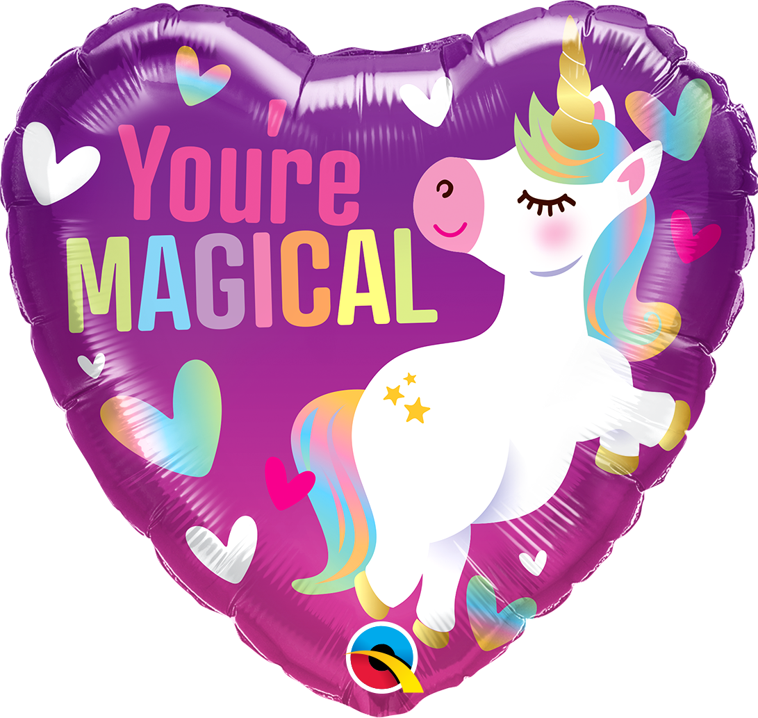You're Magical' Unicorn Foil Balloon